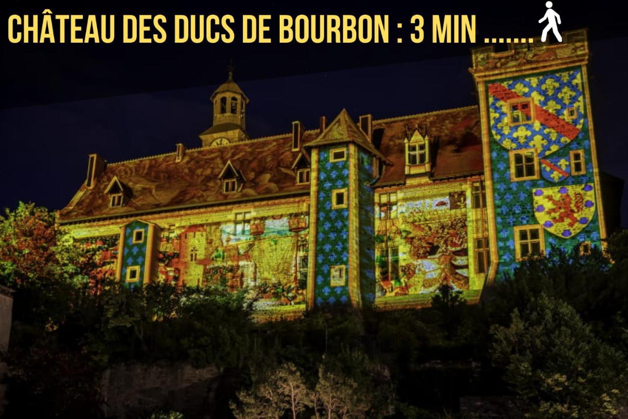 Centre-Ville - Gare - Jardin Wilson - Chateau Bourbon Montlucon Bagian luar foto