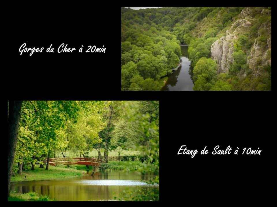 Centre-Ville - Gare - Jardin Wilson - Chateau Bourbon Montlucon Bagian luar foto